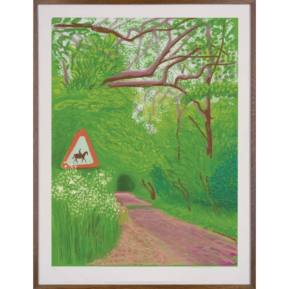 David Hockney The Arrival Of Spring In Woldgate East Yo