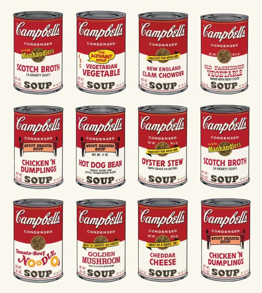 Andy Warhol Campbell Soups 2 Arthipo   Andy Warhol 18 Campbell Soups 1 1024x1024.webp