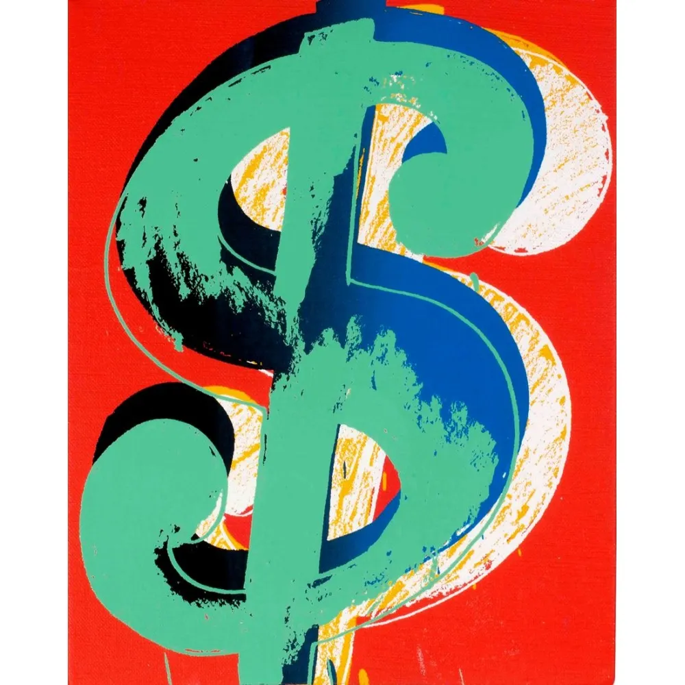 Andy warhol deals dollar sign