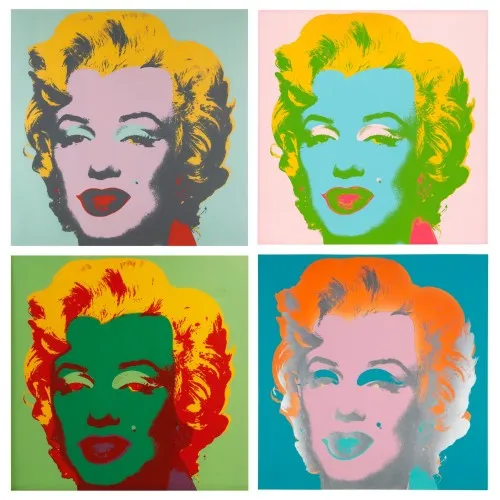 Andy Warhol Shot Marilyns 2 