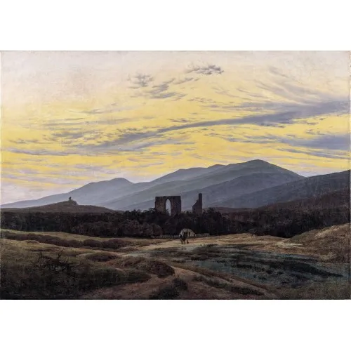 Caspar David Friedrich, Ruins in the Giant Mountains