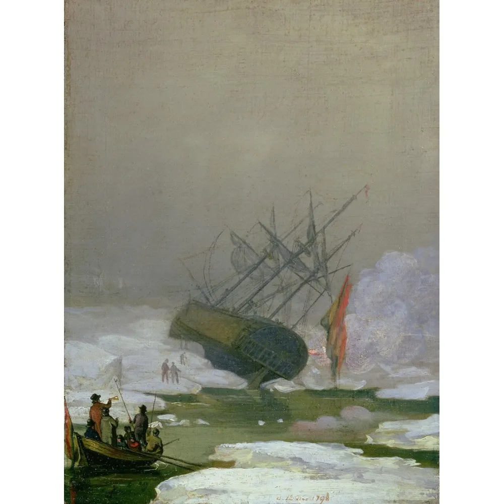 Caspar David Friedrich, Wreck in the Sea of Ice