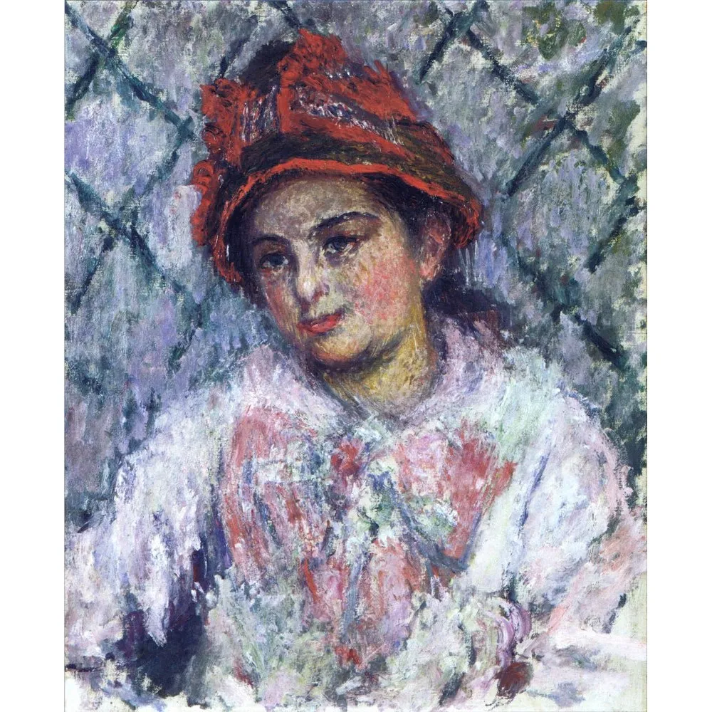 Claude Monet, Portrait of Blanche Hoschede | Arthipo