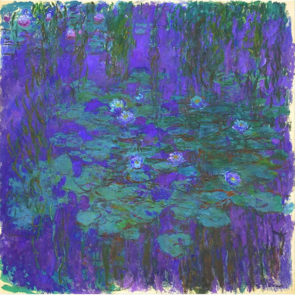 Claude Monet Blue Water Lilies | Arthipo