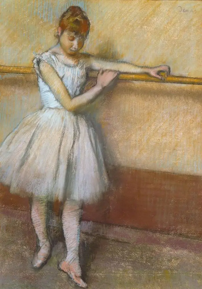 Edgar Degas Danseuse A La Barre | Arthipo