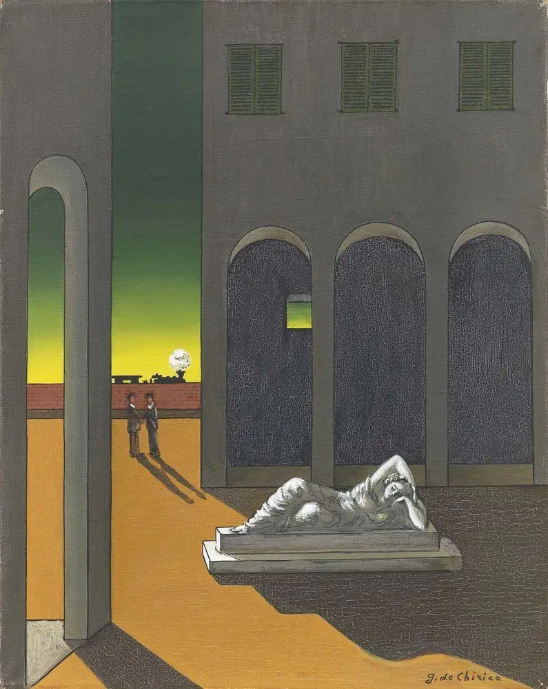 Piazza d'Italia by Giorgio de Chirico