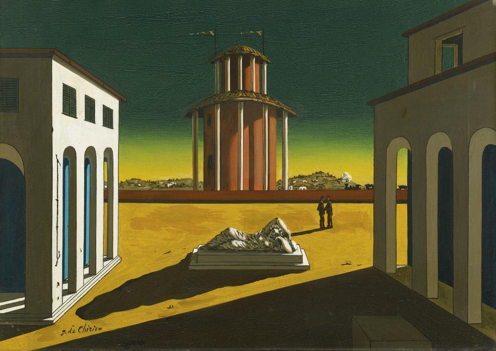 Giorgio de Chirico, Piazza d Italia 7