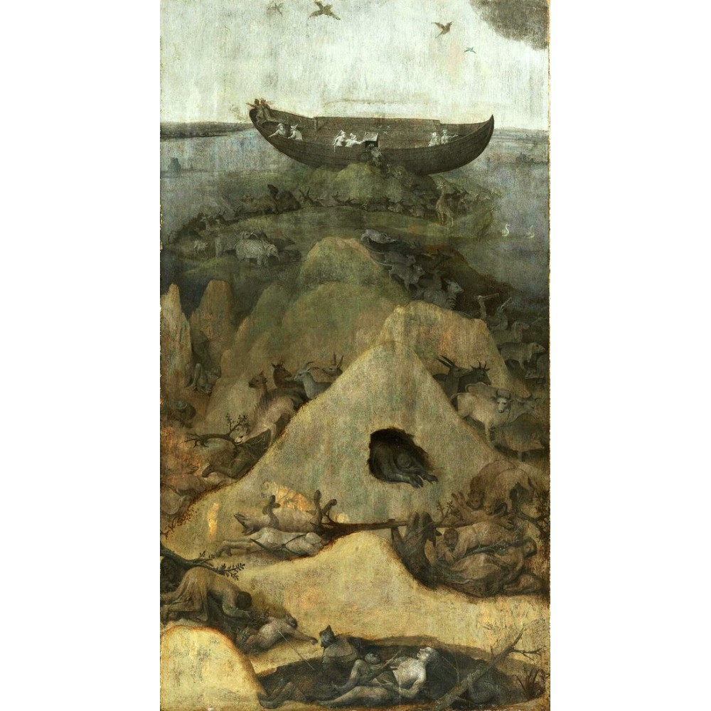 Hieronymus Bosch, Noah's Ark on Mount Ararat