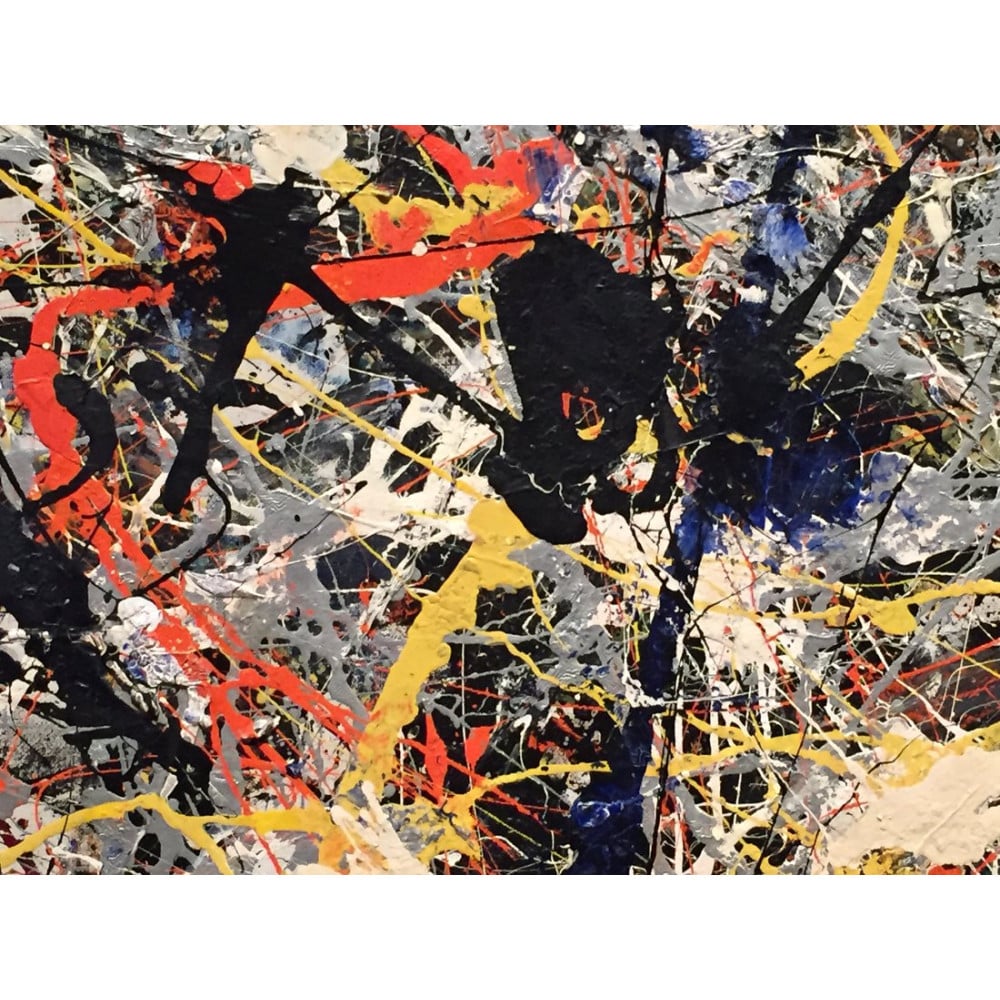 Jackson Pollock Blue Poles   Jp08 Jackson Pollock Blue Poles 1000x1000w 