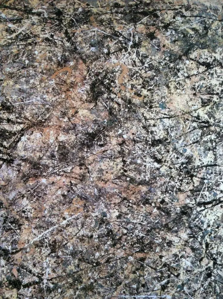 Jackson Pollock Number 1 Lavender Mist