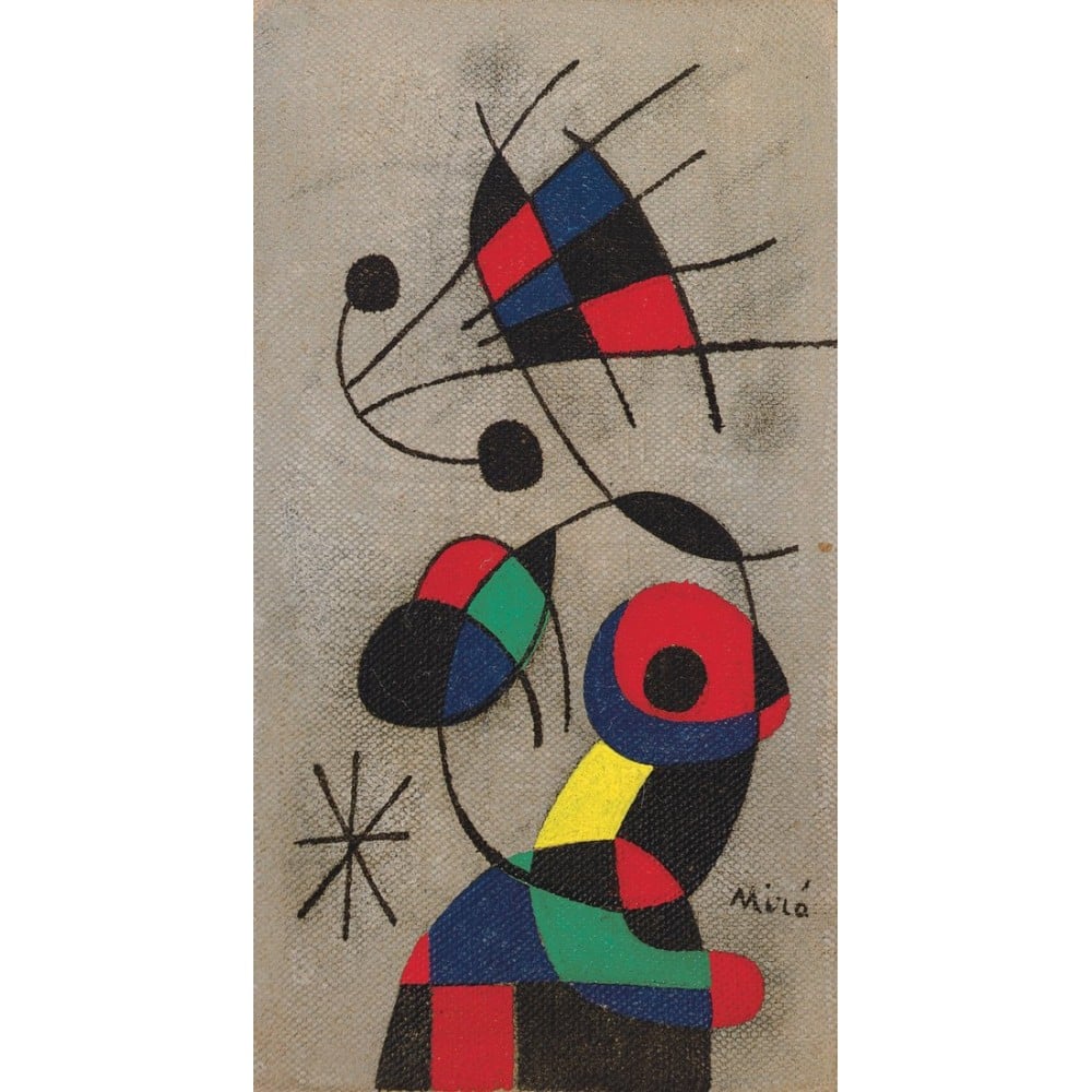 Joan Miro The Bird Deploys its Beautiful Plumage