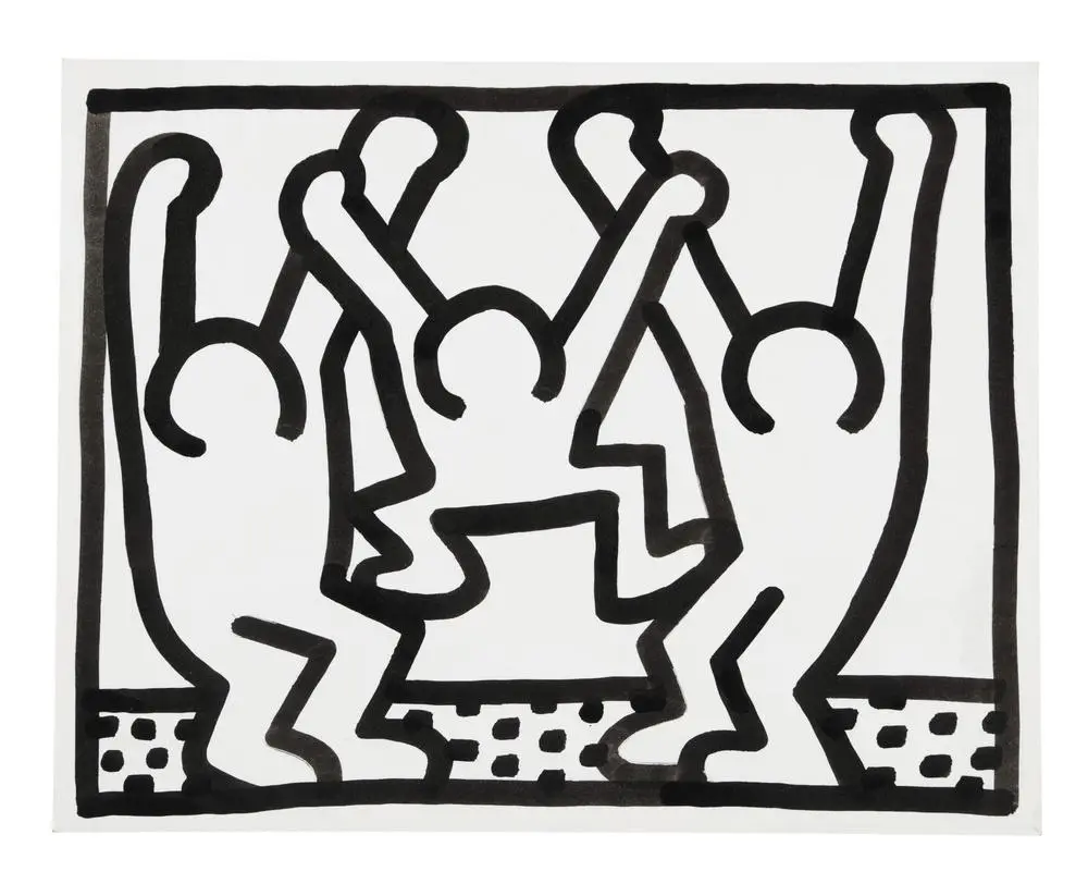 Keith Haring, Pop Shop Drawing X | Arthipo