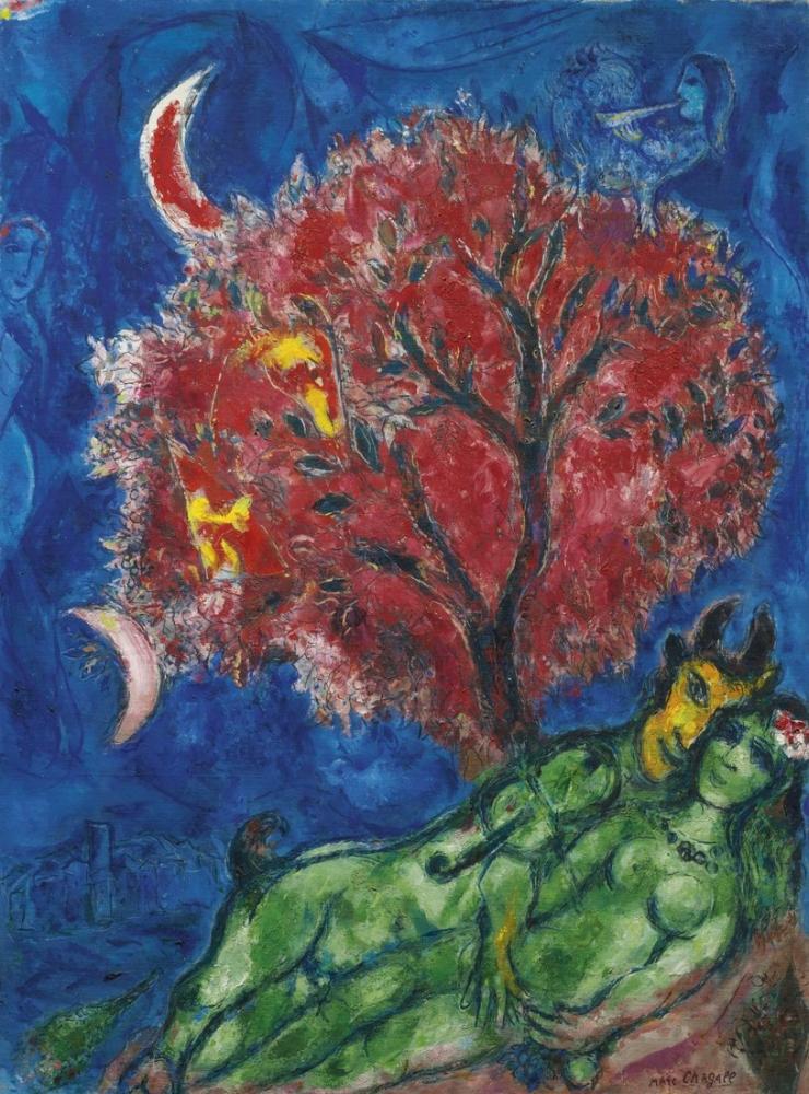 Marc Chagall The Red Tree