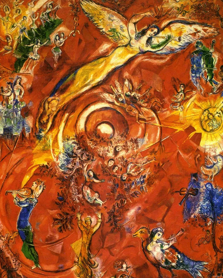 Marc Chagall Triumph Of Music