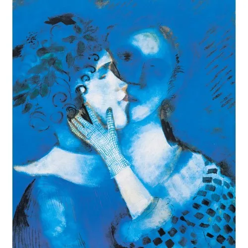 Marc Chagall Blue Lovers Arthipo