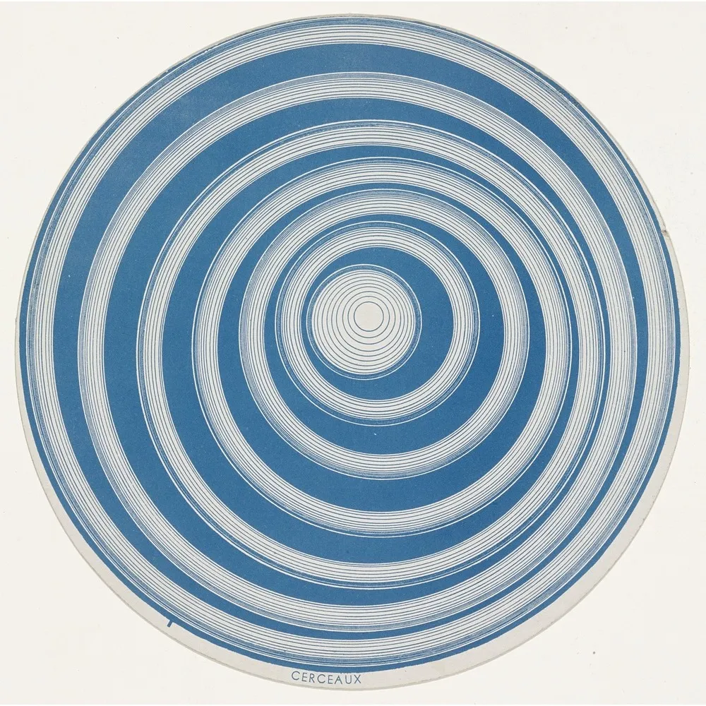 Marcel Duchamp Rotoreliefs Optical Disks V