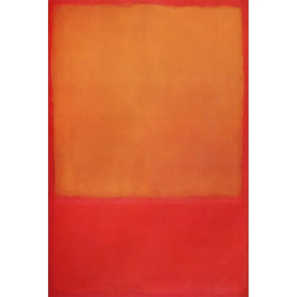 Mark Rothko Red And Orange | Arthipo