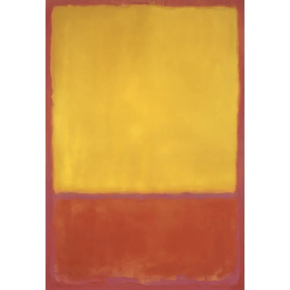 Mark Rothko Ochre And Red On Red | Arthipo