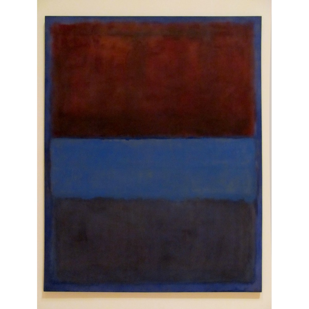 Mark Rothko No 61 Rust And Blue