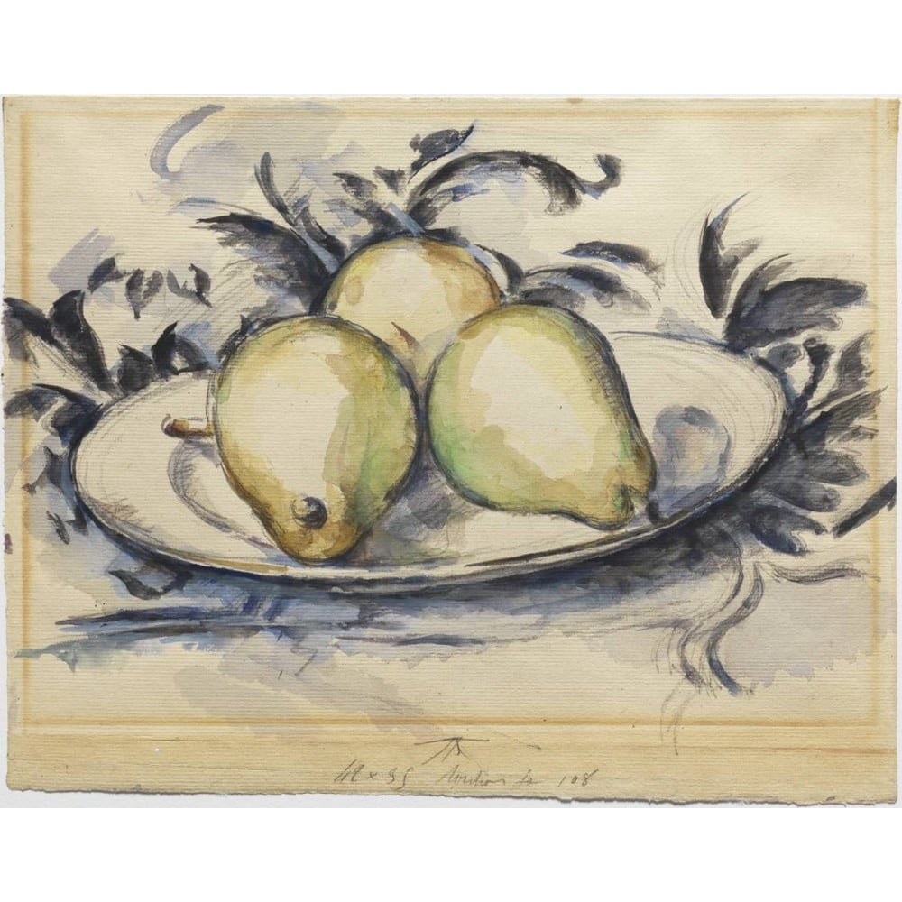 Paul Cezanne Three Pears