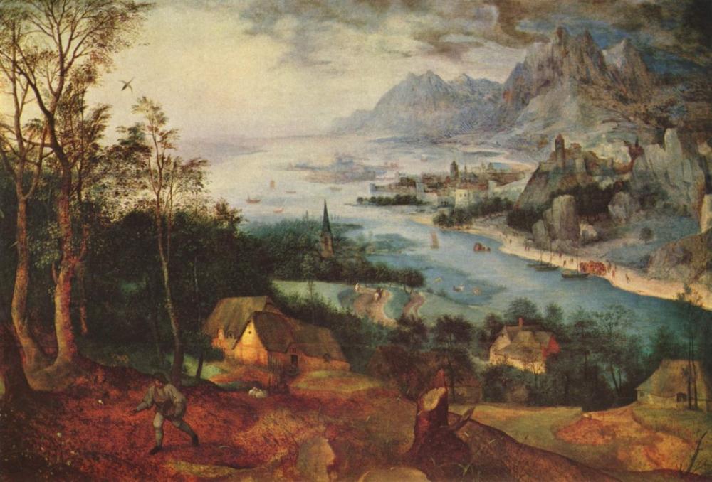 Pieter Bruegel Landscape With Parable Sowing