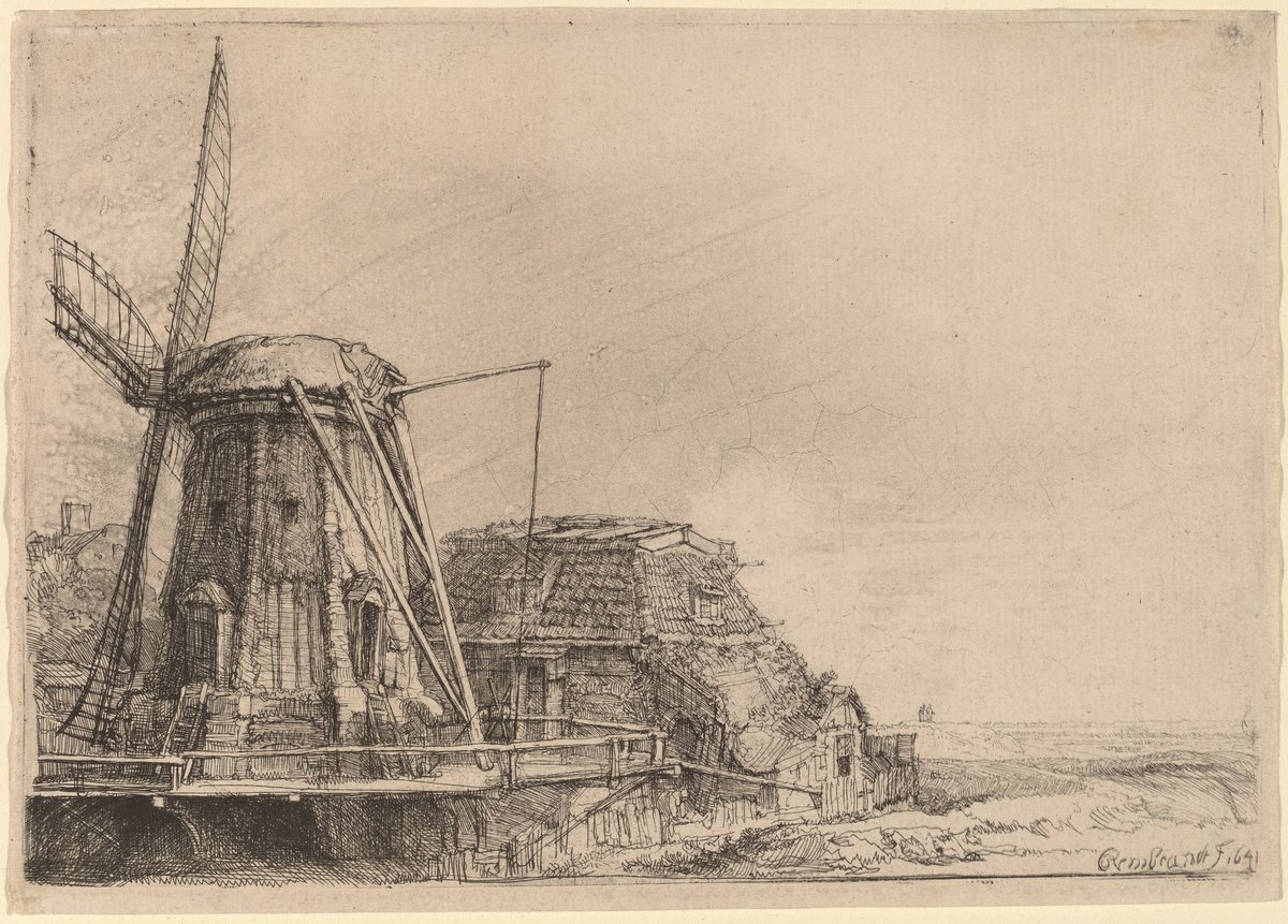 Rembrandt van Rijn, The Windmill