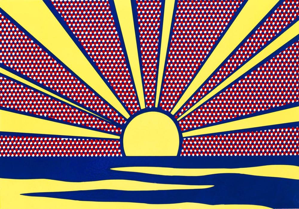 Roy Lichtenstein Sunset