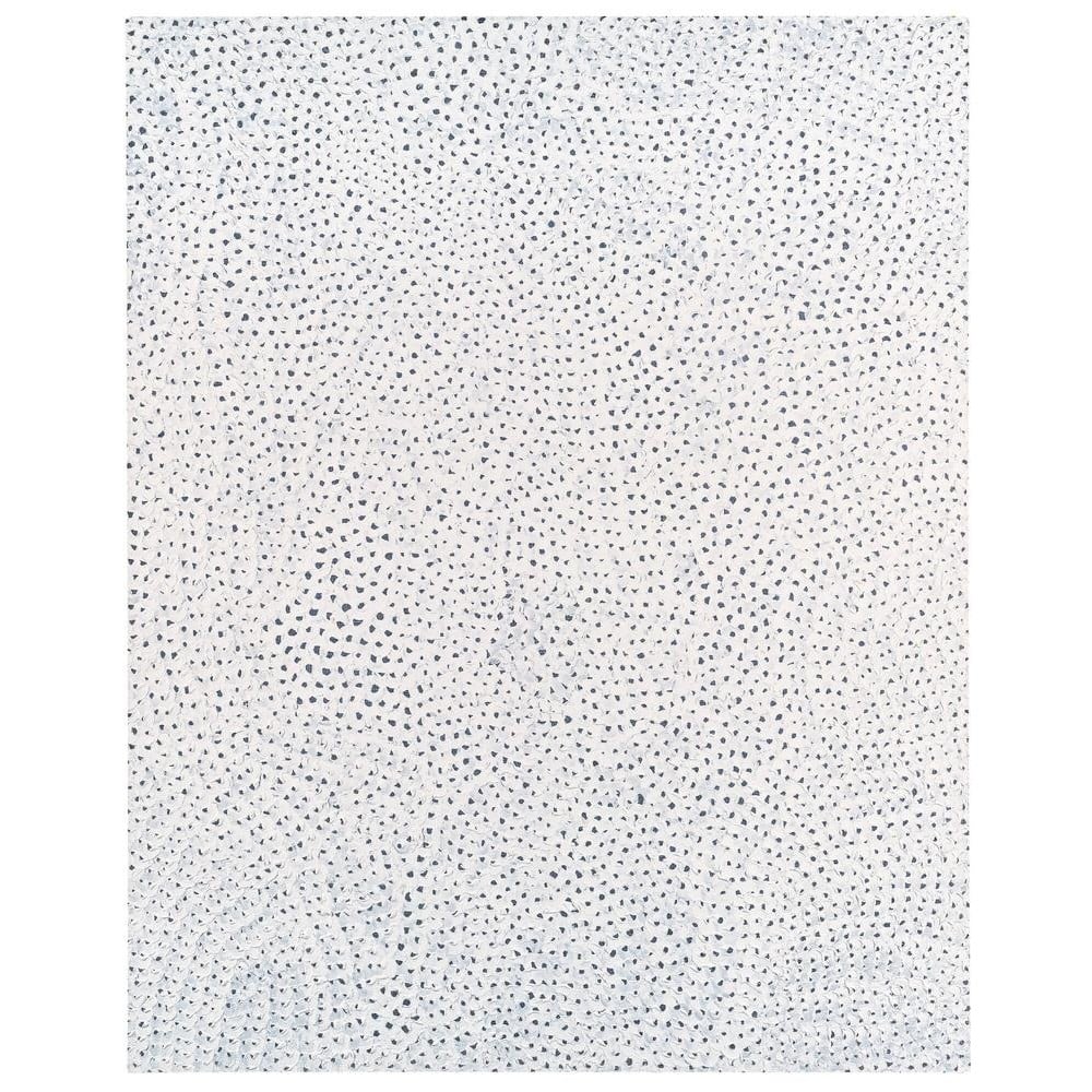 Yayoi Kusama, White and Grey Infinity Nets 15