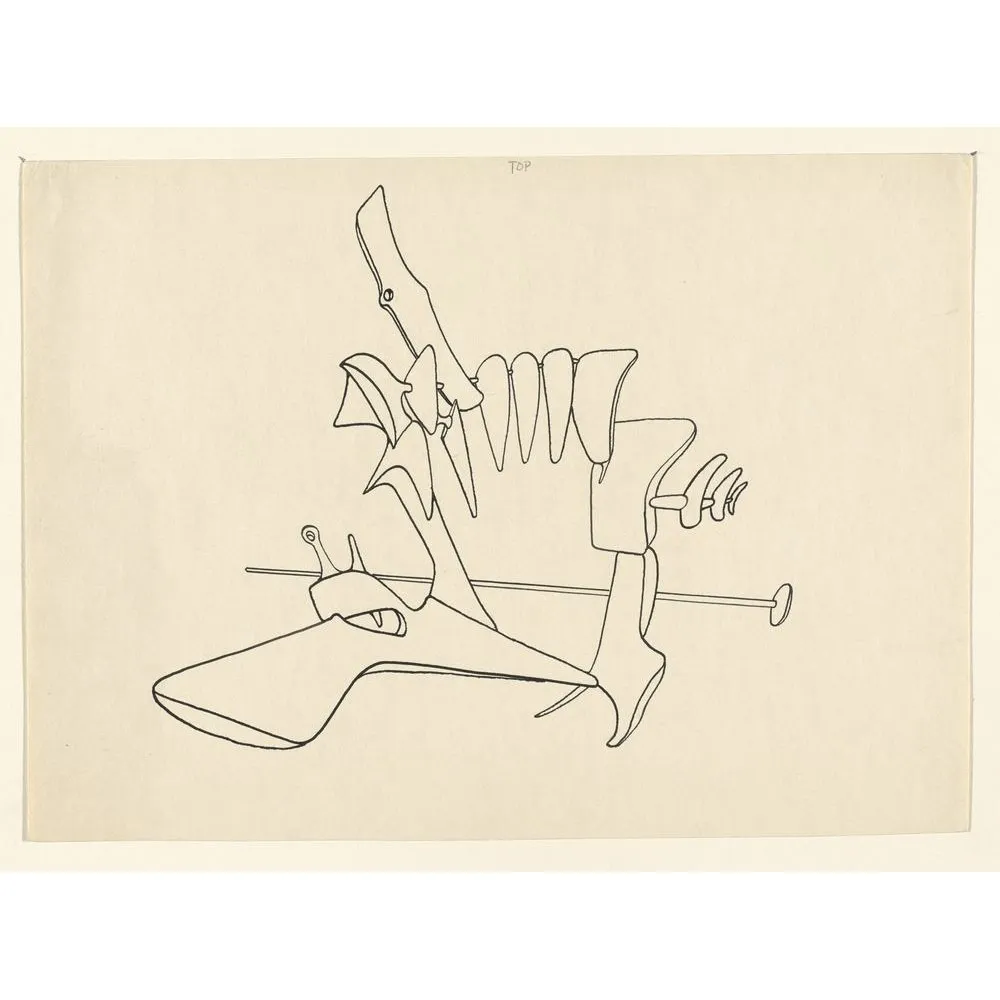 Yves Tanguy Untitled Sketch 3 Arthipo