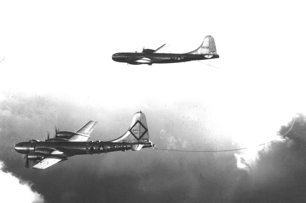 B-50A KB-29M Refueling Poster