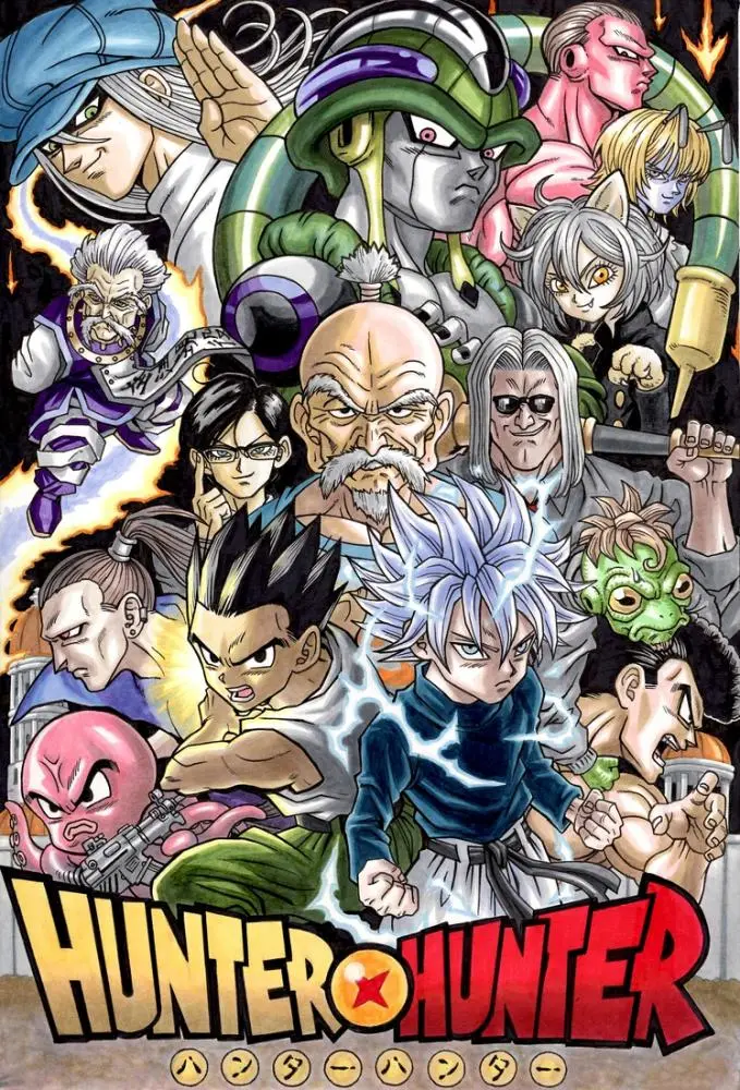 Hunter x Hunter poster I created using art from the Manga :) (OC) :  r/HunterXHunter