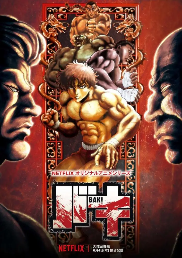 Anime - Baki - The Grappler Wall Poster – Epic Stuff