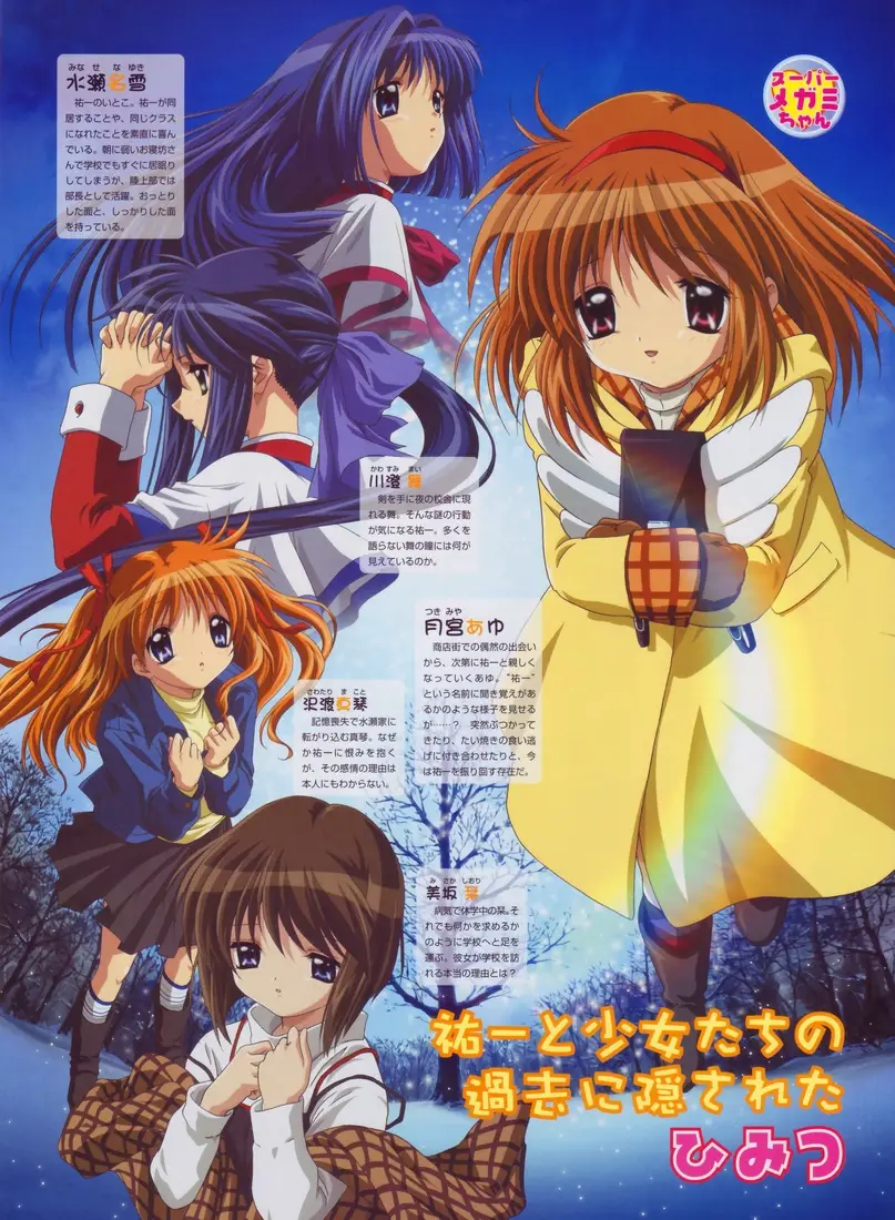 Kanon Anime Manga Poster | Arthipo