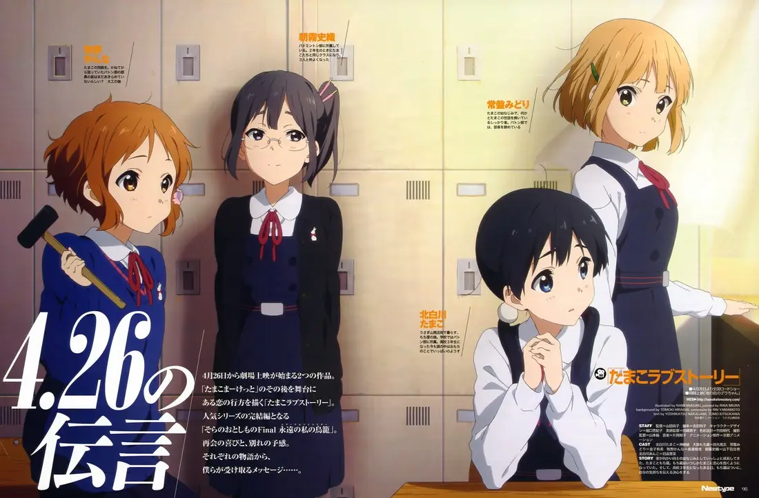 Tamako Love Story Poster 2 | Arthipo