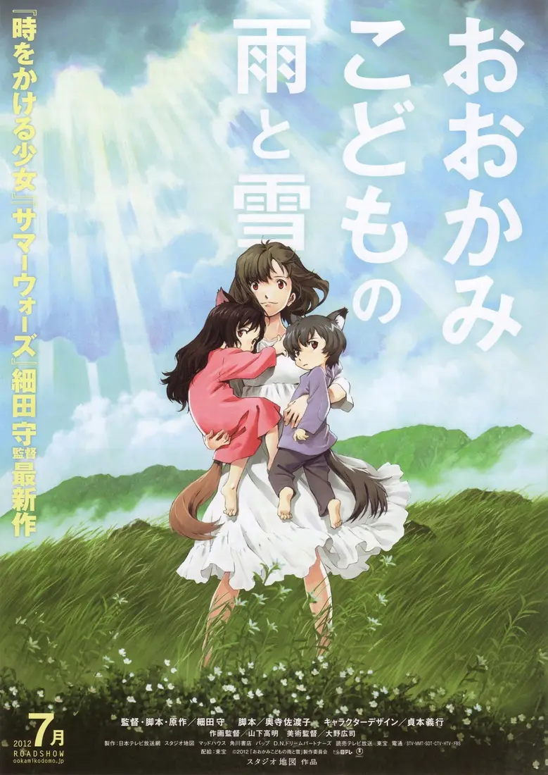 Wolf Children Anime Manga Poster | Arthipo