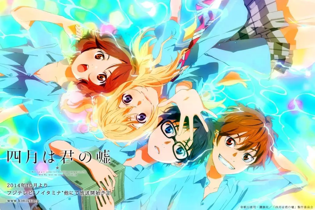 Your Lie in April Manga Panel  Anime wall art, Your lie in april, Anime  printables