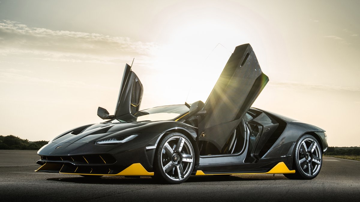 Lamborghini Centenario Car Poster