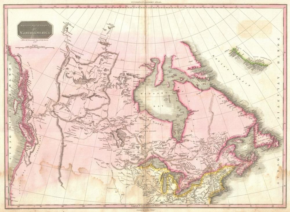 File 1855 Colton Map Of British North America Or Canada Geographicus Canada Colton 1855 Jpg Wikimedia Commons