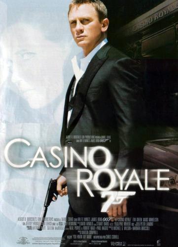 007 James Bond Casino Royale Movie Poster