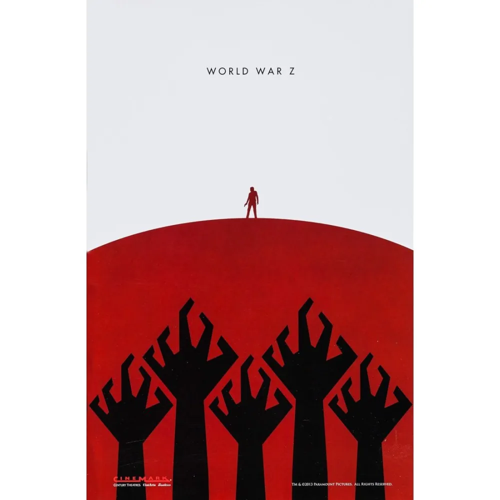 world war z movie poster