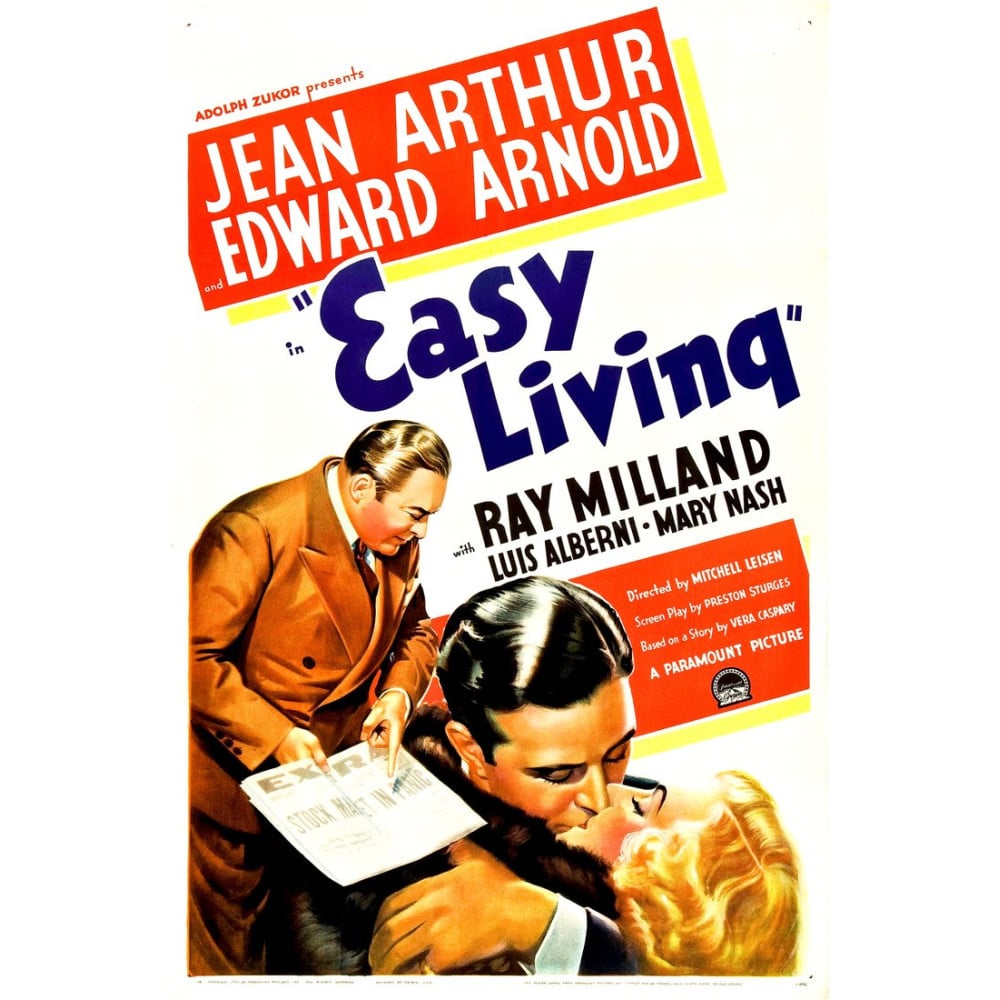 Easy Living Movie Poster   Pfilm2667 Easy Living Movie Film Poster High Resolution Image 1000x1000 