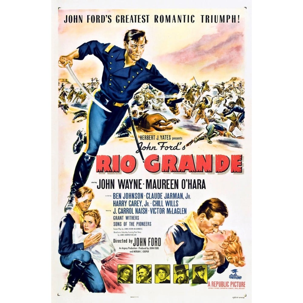 Rio Grande Movie Poster