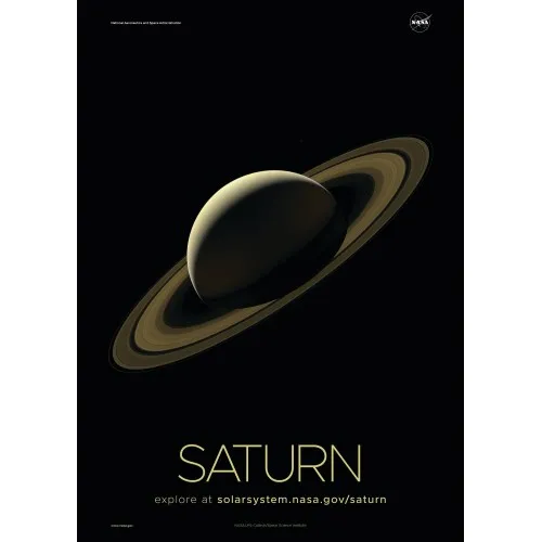 Rings of Saturn Poster | Arthipo