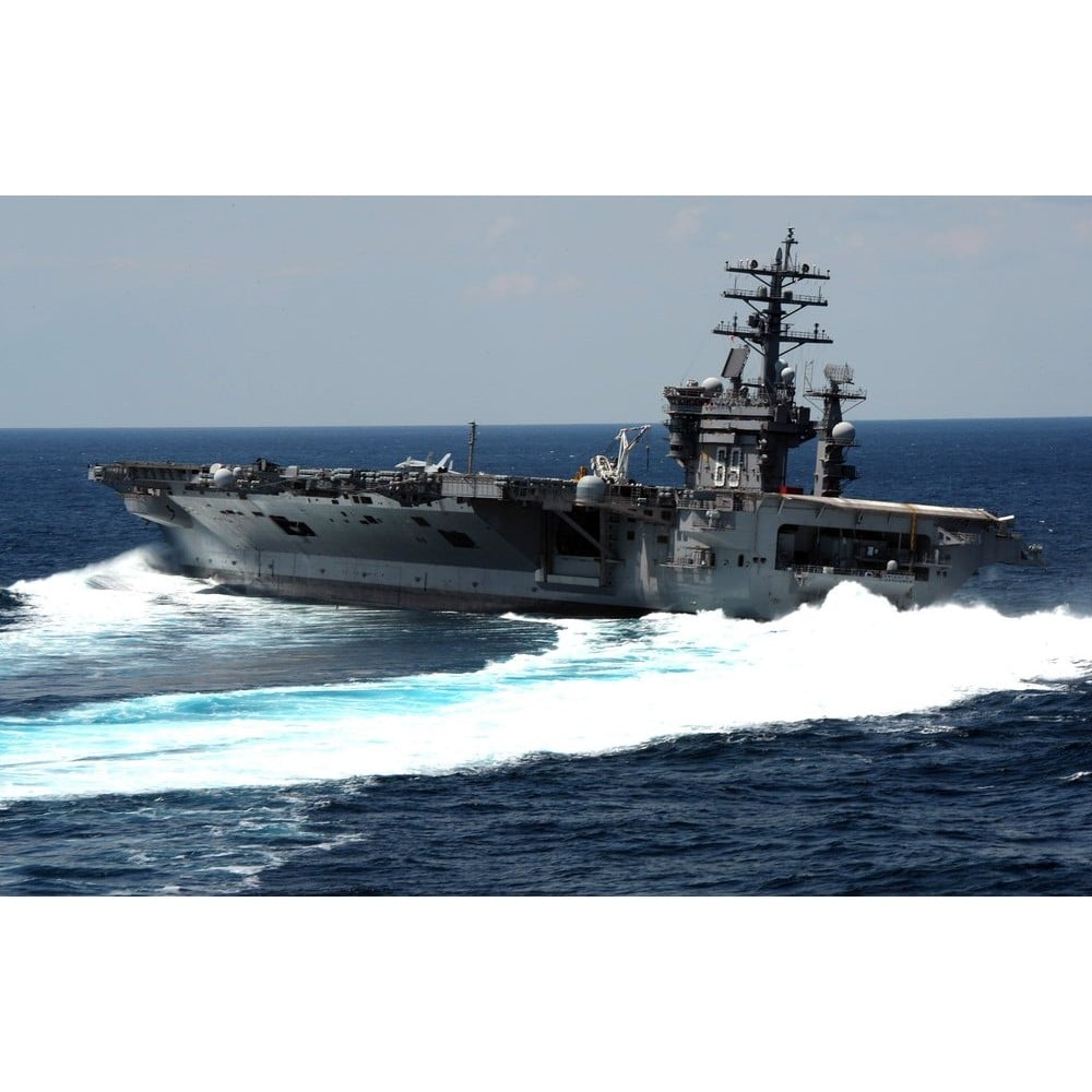 US Navy Aircraft Ship Carrier Poster