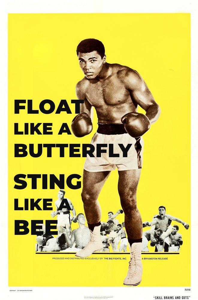 Float Like A Butterfly Sting Like A Bee Poster 2 Poster